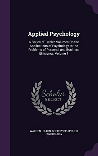 Applied Psychology cover