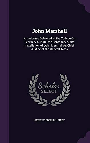 John Marshall cover