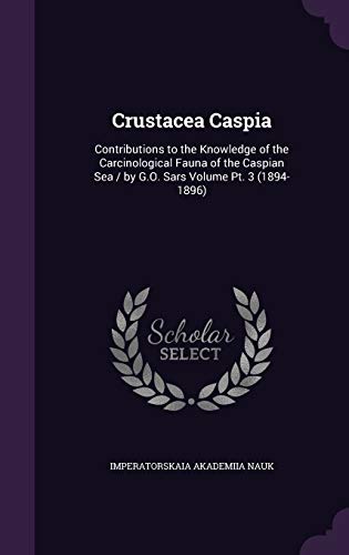 Crustacea Caspia cover