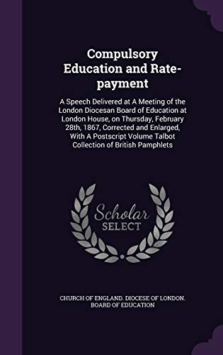 Compulsory Education and Rate-payment cover