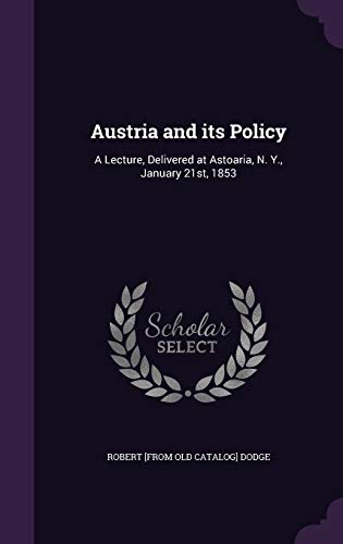 Austria and its Policy cover