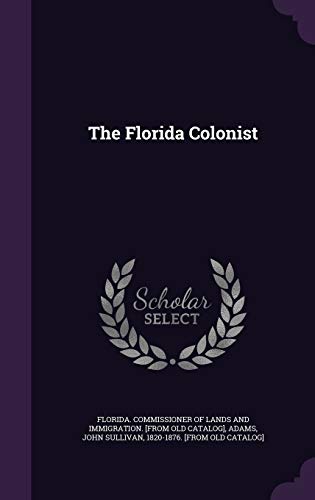 The Florida Colonist cover