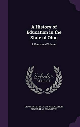 A History of Education in the State of Ohio cover
