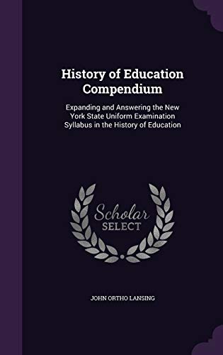 History of Education Compendium cover