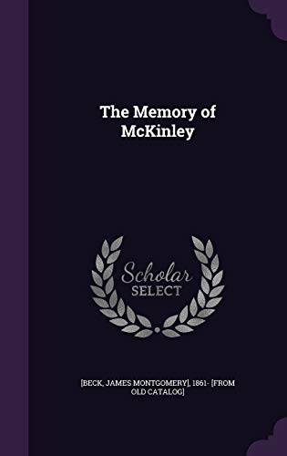 The Memory of McKinley cover