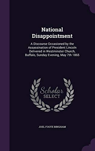 National Disappointment cover