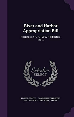 River and Harbor Appropriation Bill cover