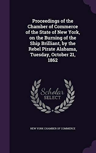 Proceedings of the Chamber of Commerce of the State of New York, on th cover
