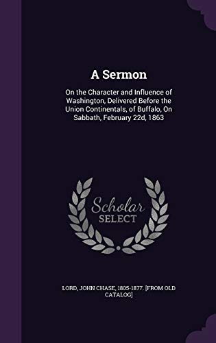 A Sermon cover