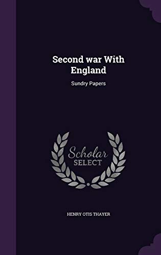 Second war With England cover