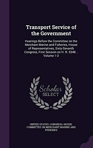 Transport Service of the Government cover