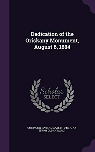 Dedication of the Oriskany Monument, August 6, 1884 cover