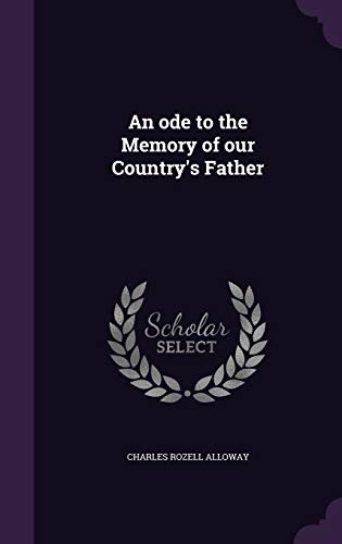 An ode to the Memory of our Country's Father cover