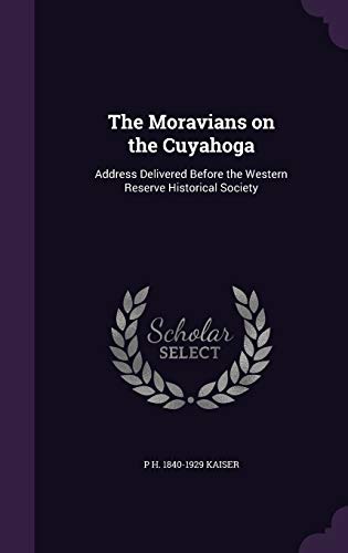 The Moravians on the Cuyahoga cover
