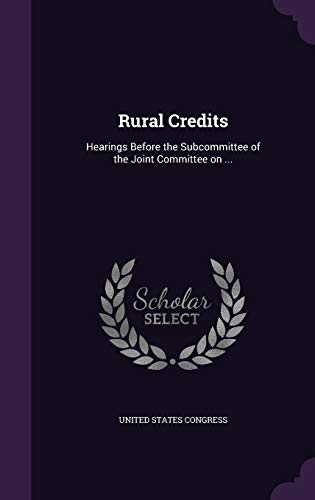 Rural Credits cover