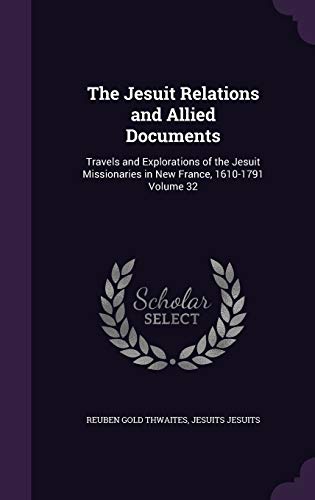 The Jesuit Relations and Allied Documents cover
