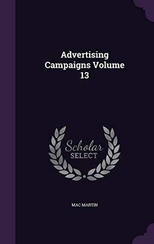 Advertising Campaigns Volume 13 cover