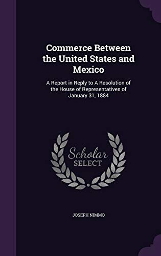Commerce Between the United States and Mexico cover