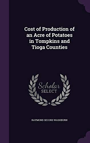 Cost of Production of an Acre of Potatoes in Tompkins and Tioga Counti cover