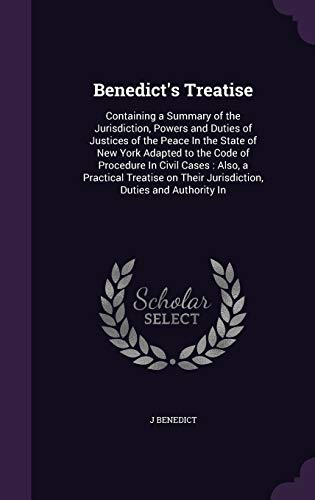 Benedict's Treatise cover