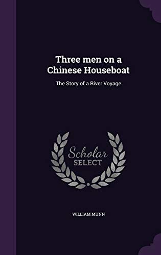 Three men on a Chinese Houseboat cover