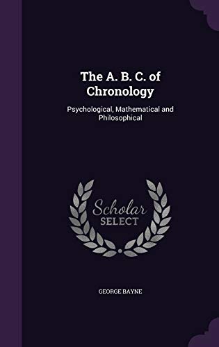 The A. B. C. of Chronology cover