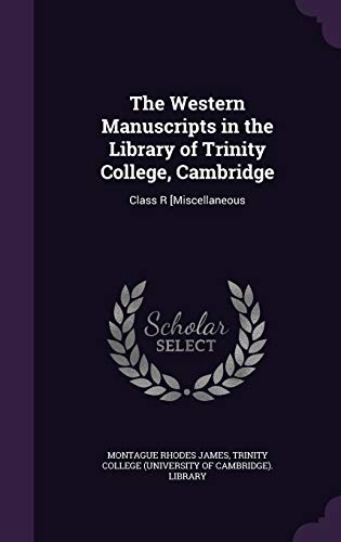 The Western Manuscripts in the Library of Trinity College, Cambridge cover