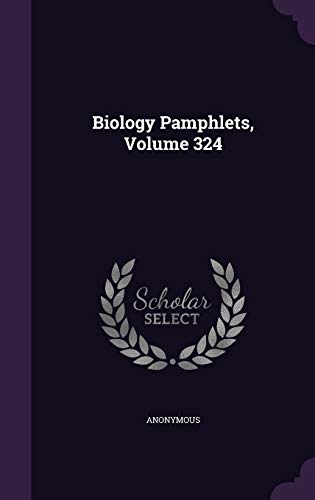 Biology Pamphlets, Volume 324 cover