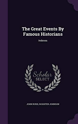 The Great Events By Famous Historians cover