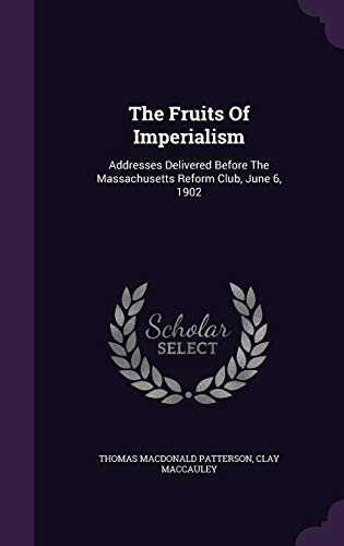 The Fruits Of Imperialism cover