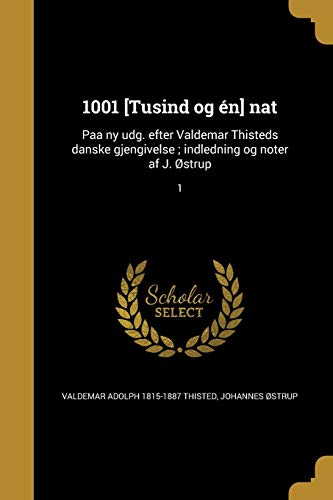 1001 [Tusind og én] nat cover