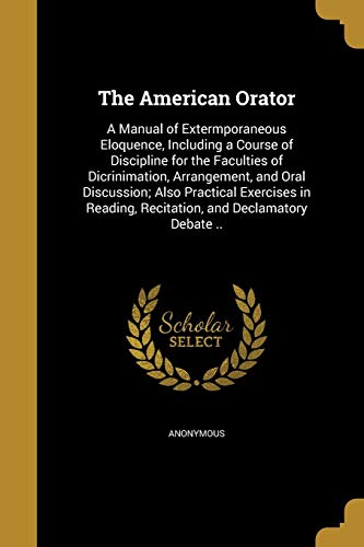 The American Orator cover