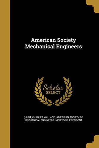 American Society Mechanical Engineers cover