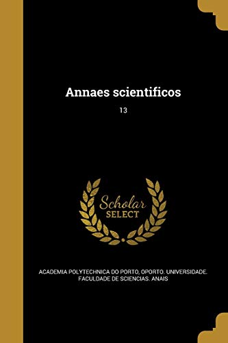 Annaes scientificos; 13 cover
