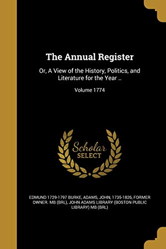 The Annual Register cover