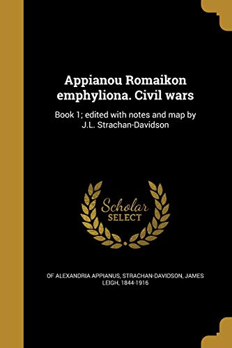 Appianou Romaikon emphyliona. Civil wars cover