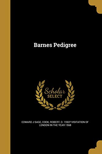 Barnes Pedigree cover