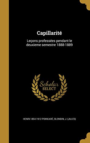 Capillarité