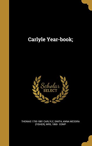 Carlyle Year-book; cover