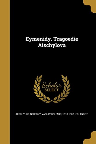 Eymenidy. Tragoedie Aischylova cover