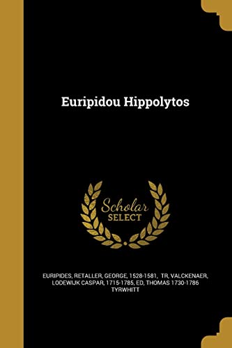Euripidou Hippolytos cover