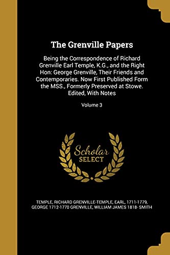 The Grenville Papers cover