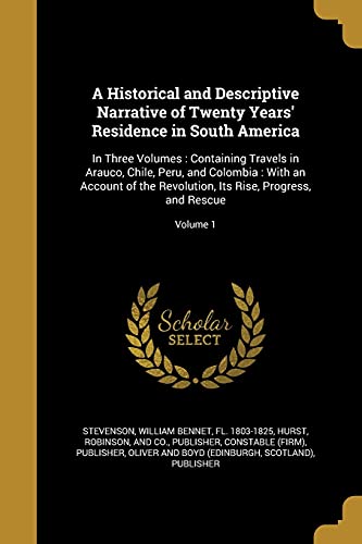 A Historical and Descriptive Narrative of Twenty Years' Residence in S cover