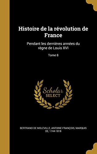 Histoire de la revolution de France cover