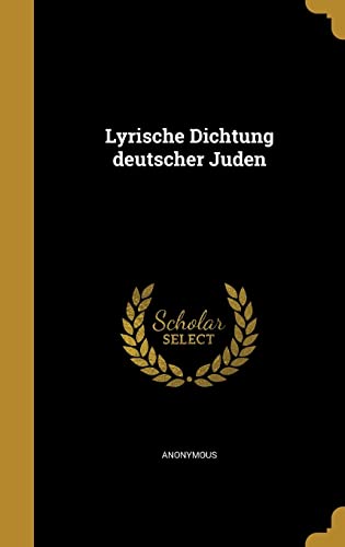 Lyrische Dichtung deutscher Juden