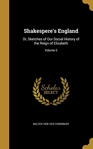 Shakespere's England cover