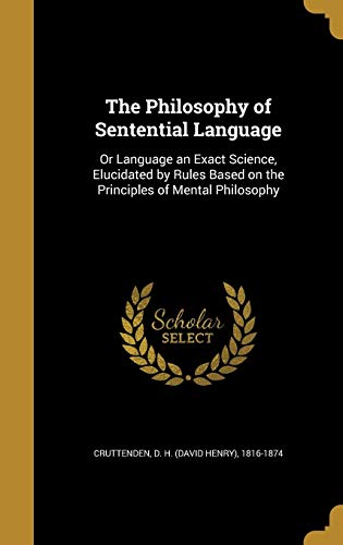 The Philosophy of Sentential Language cover art