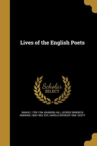 Lives of the English Poets cover