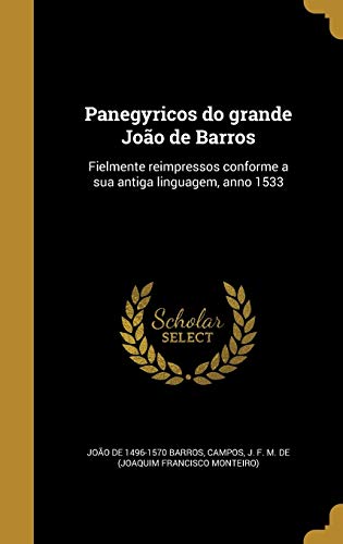 Panegyricos do grande Joao de Barros cover art