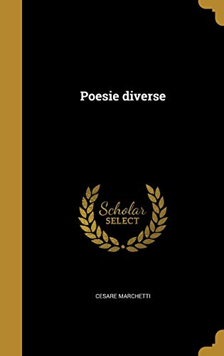 Poesie diverse cover art